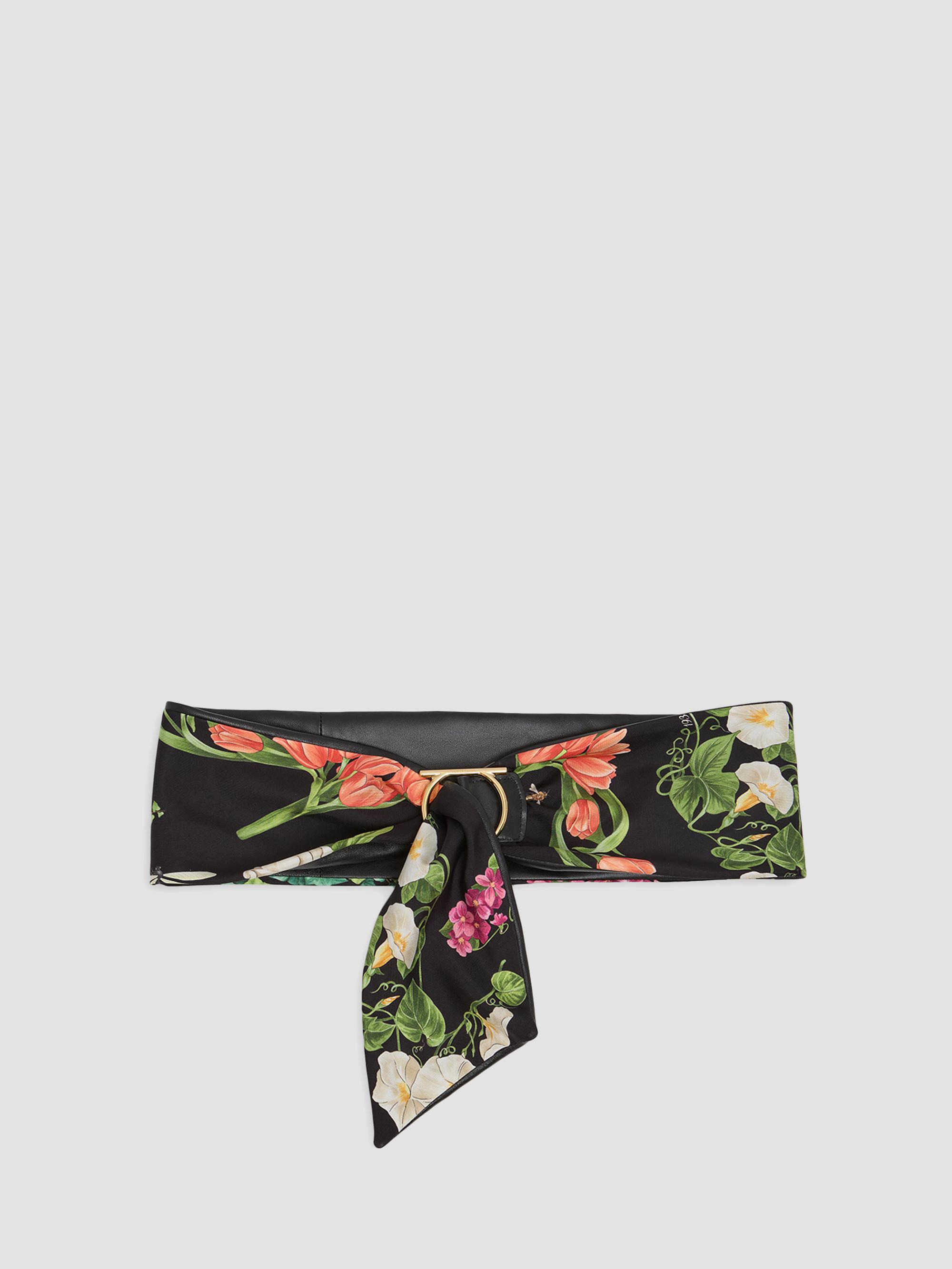 women's donna adjustable sash belt - nero edenshoes