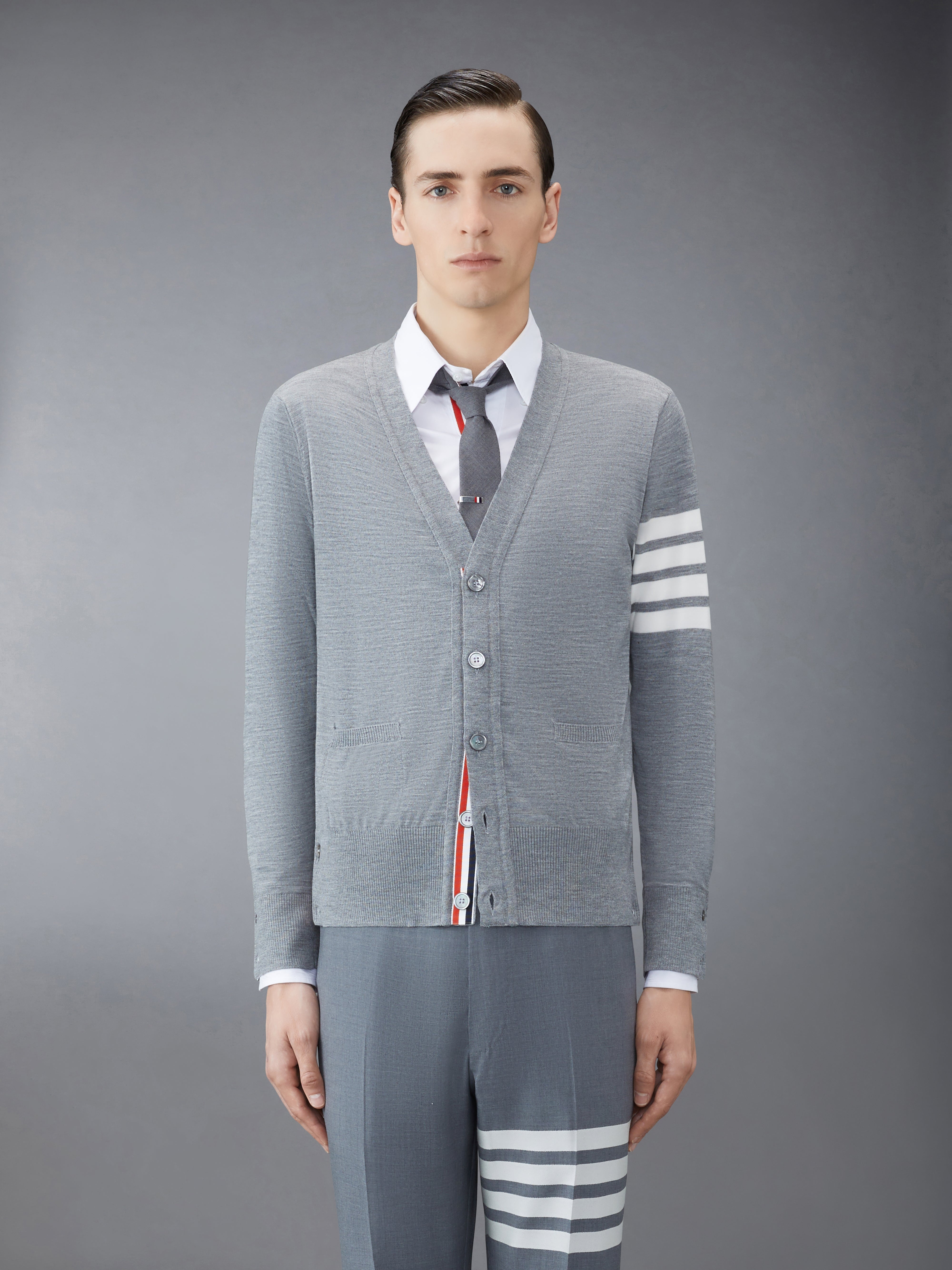 v-neck cardigan