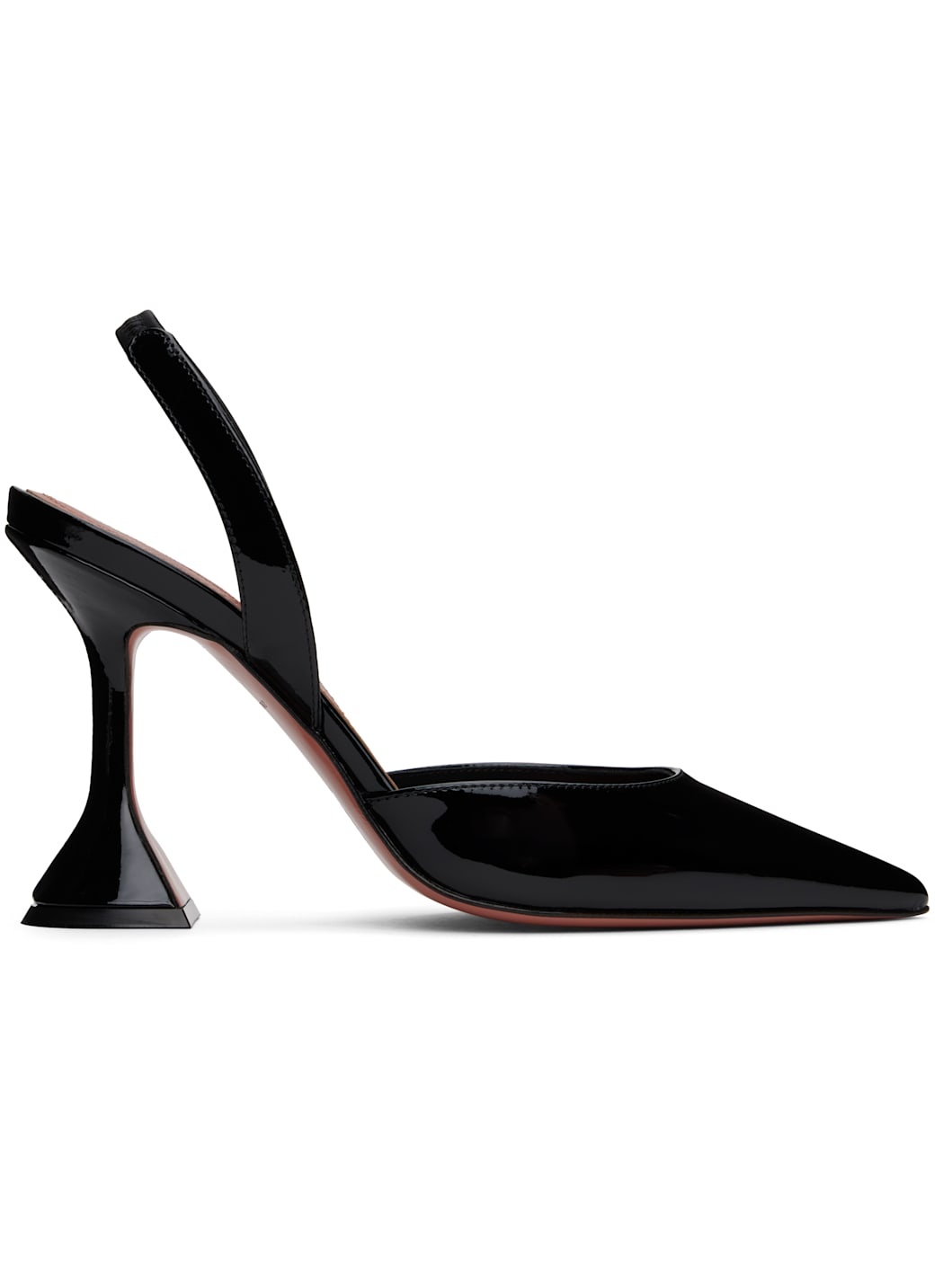 black holli sling heels