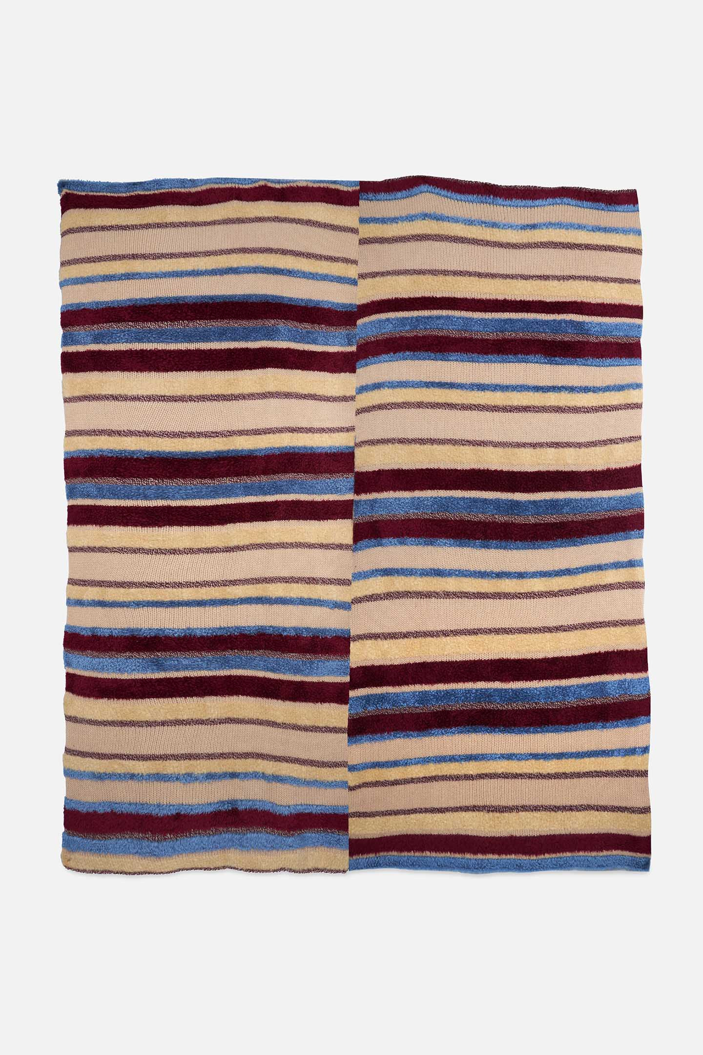 textured yarn blanket