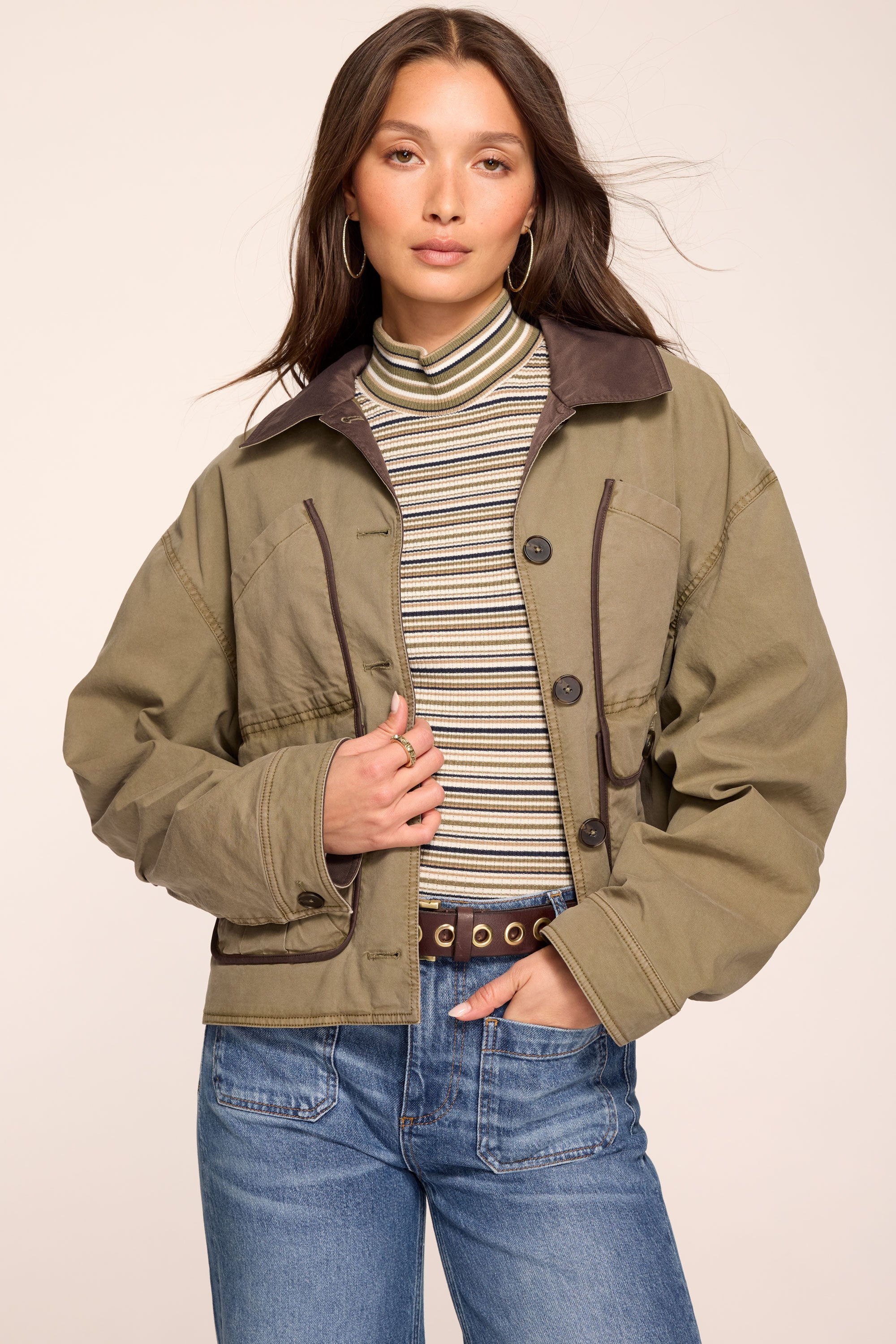 izzy canvas jacket