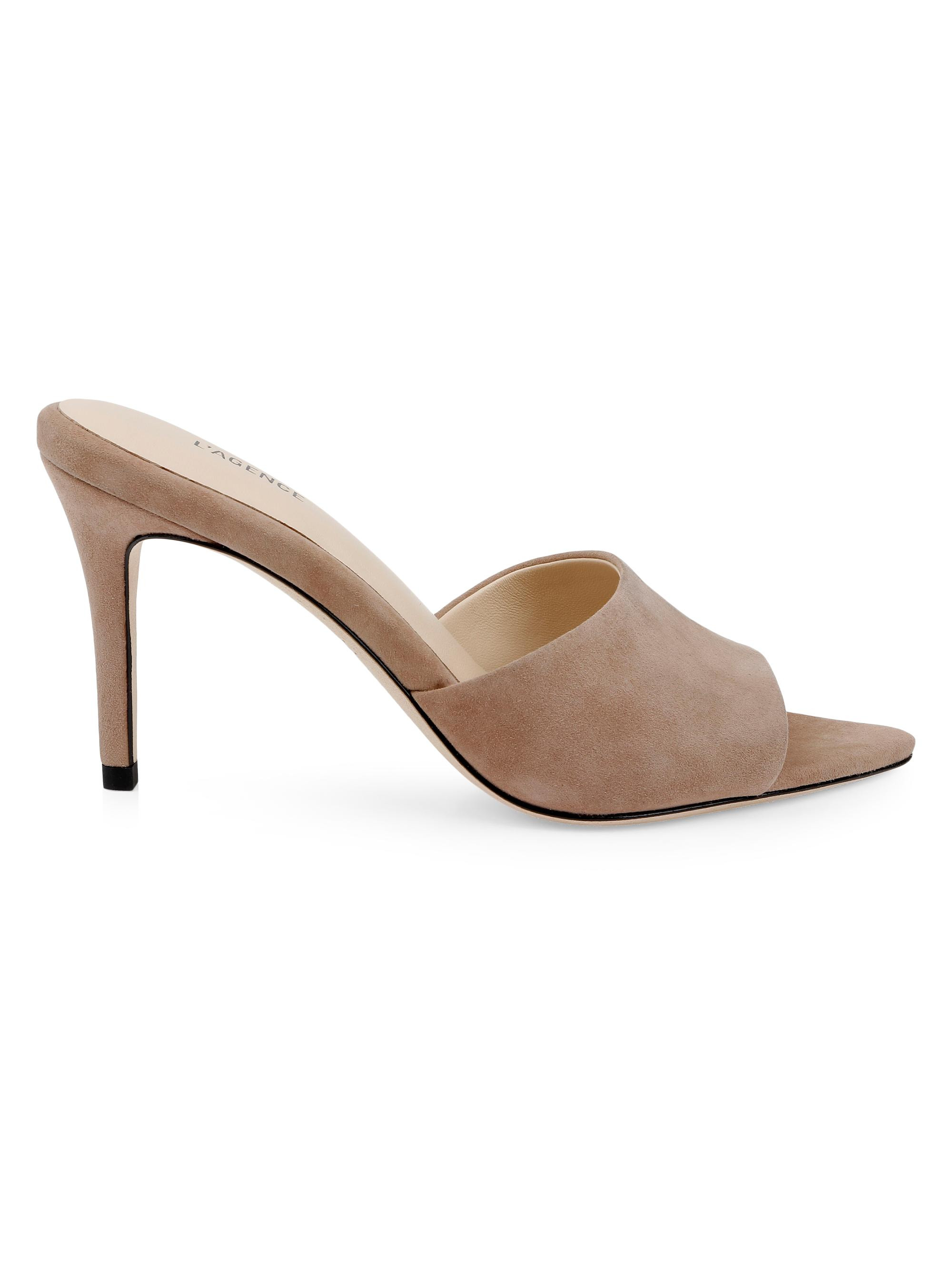 women's lolita v heeled sandals - cappucino