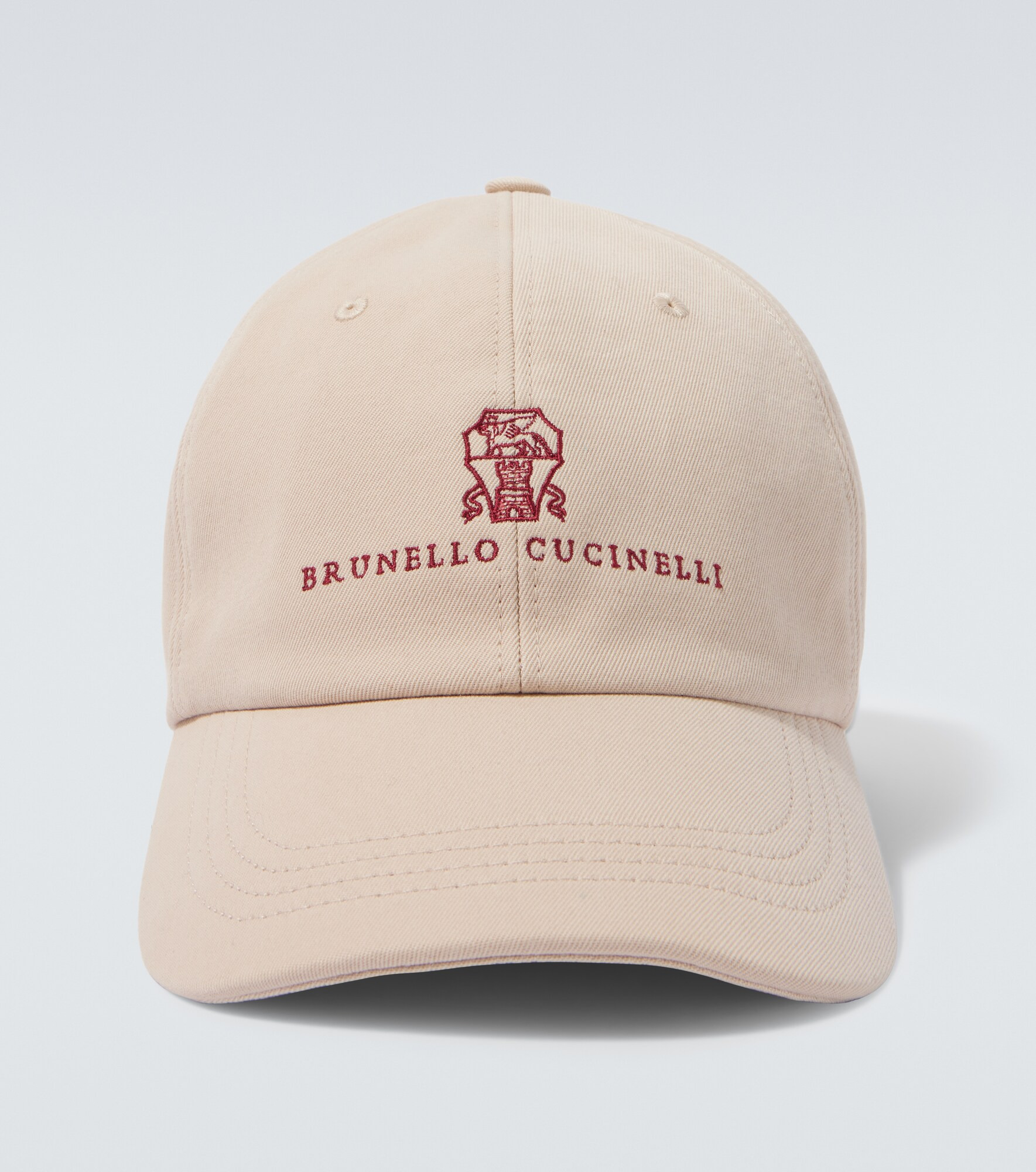 logo cotton canvas baseball cap