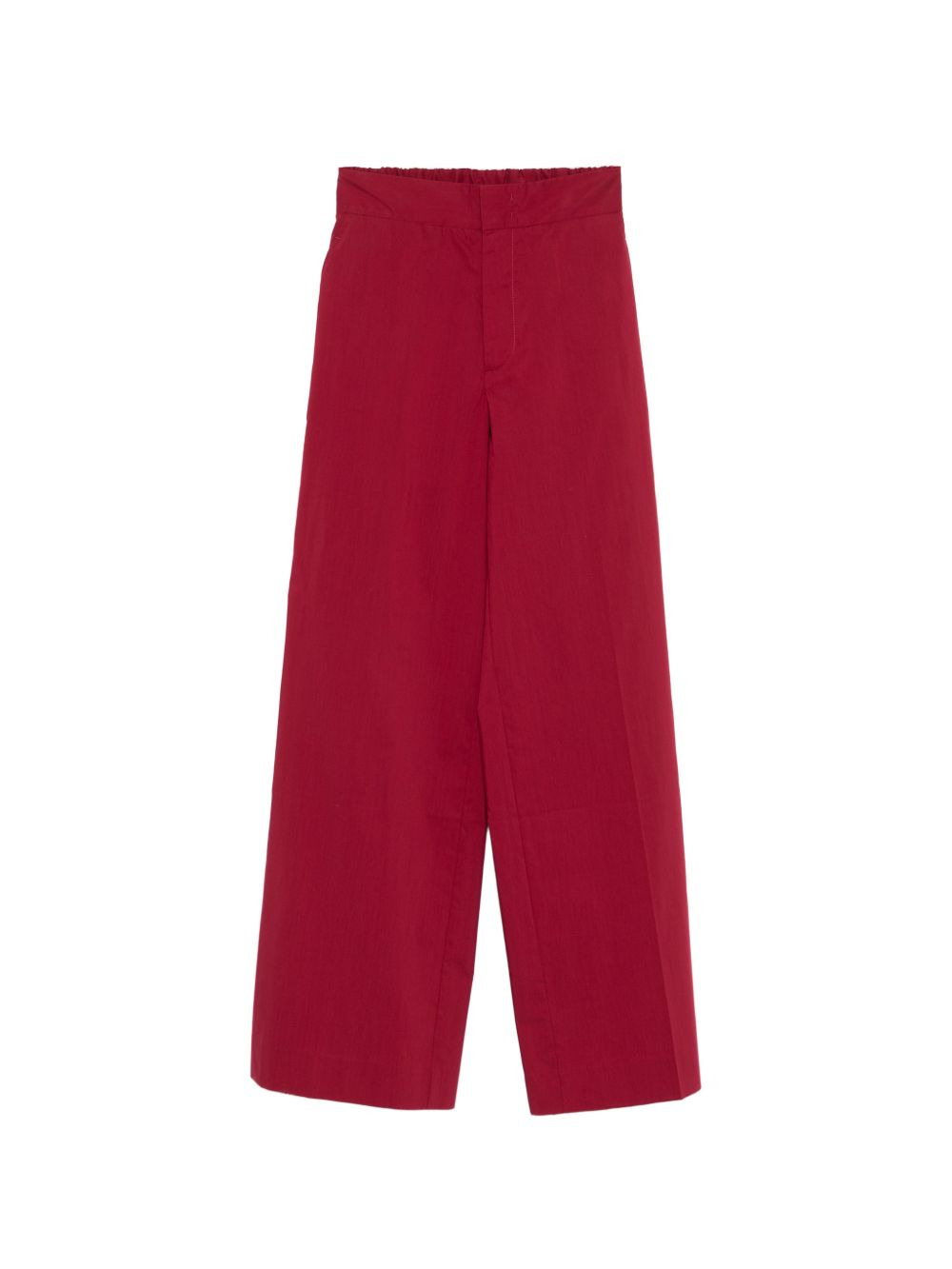 elasticated-waistband trousers