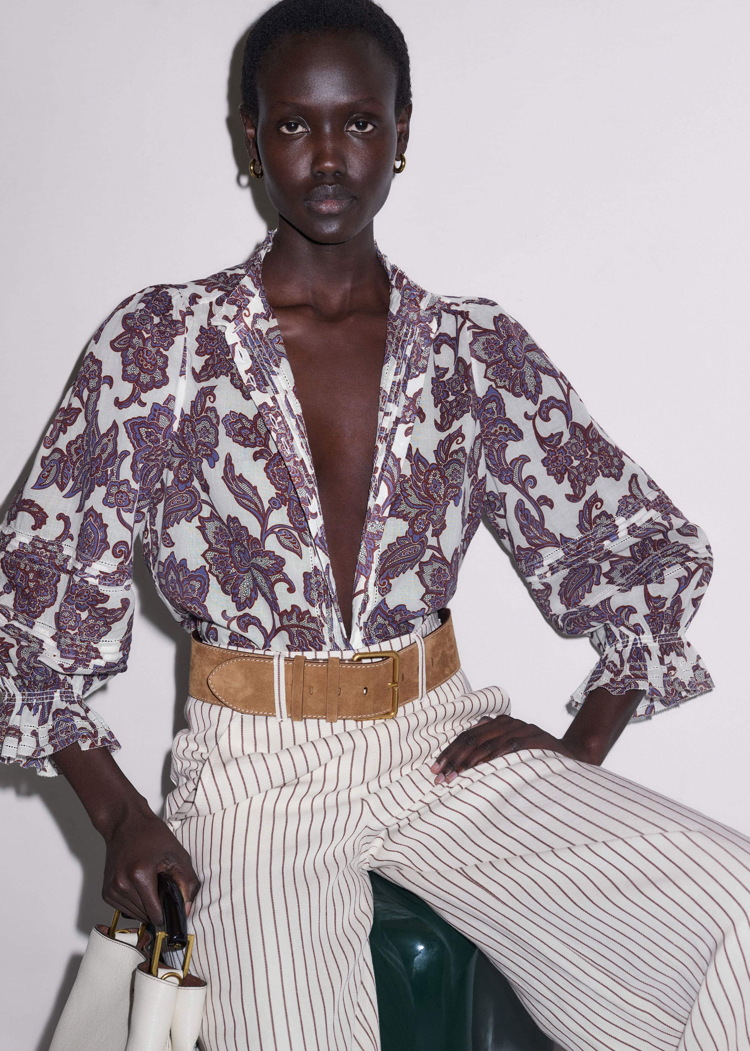 straight blouse