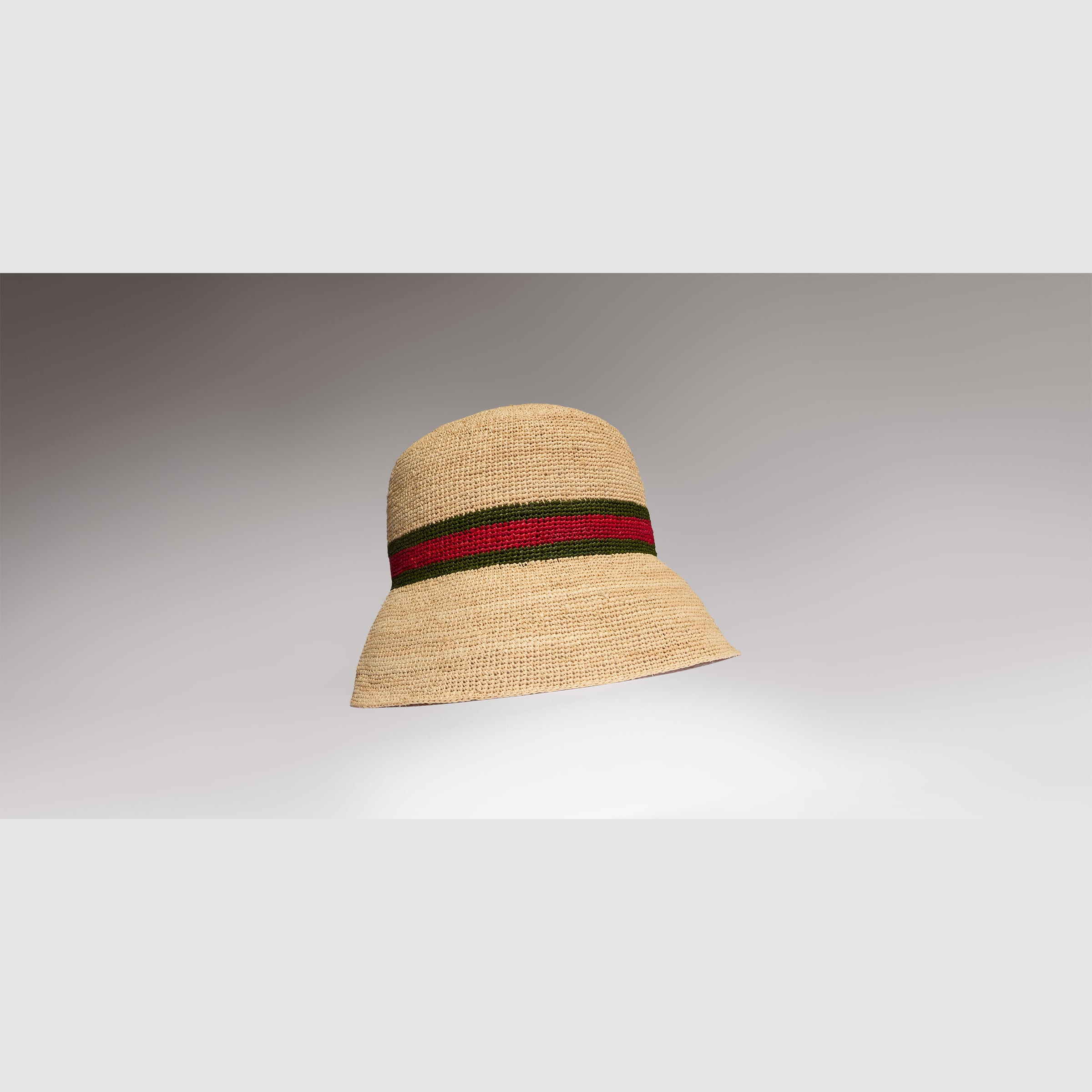woven fabric hat with web