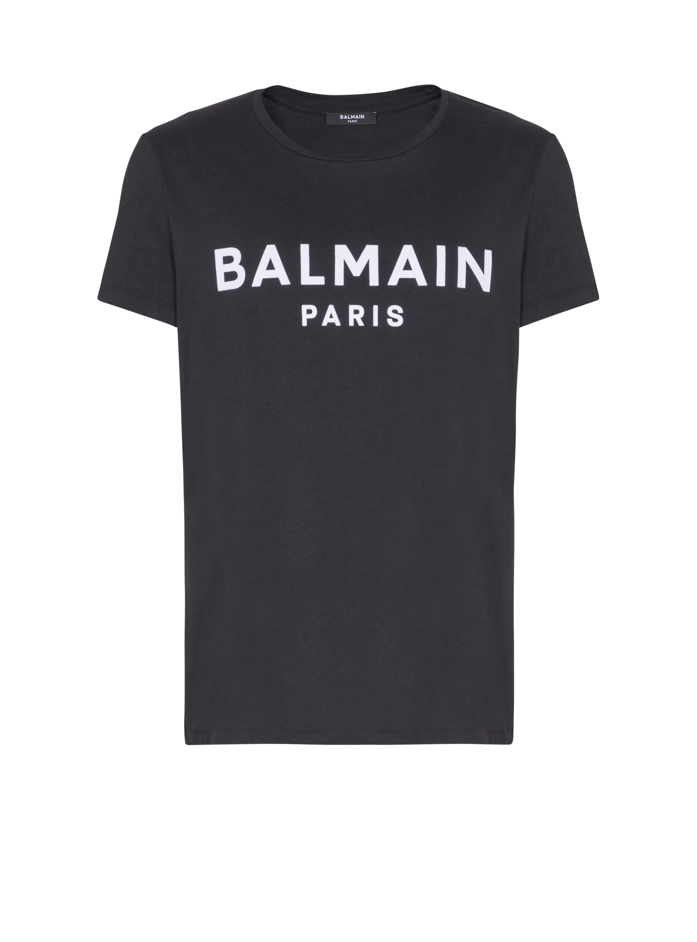 t-shirt with balmain paris print