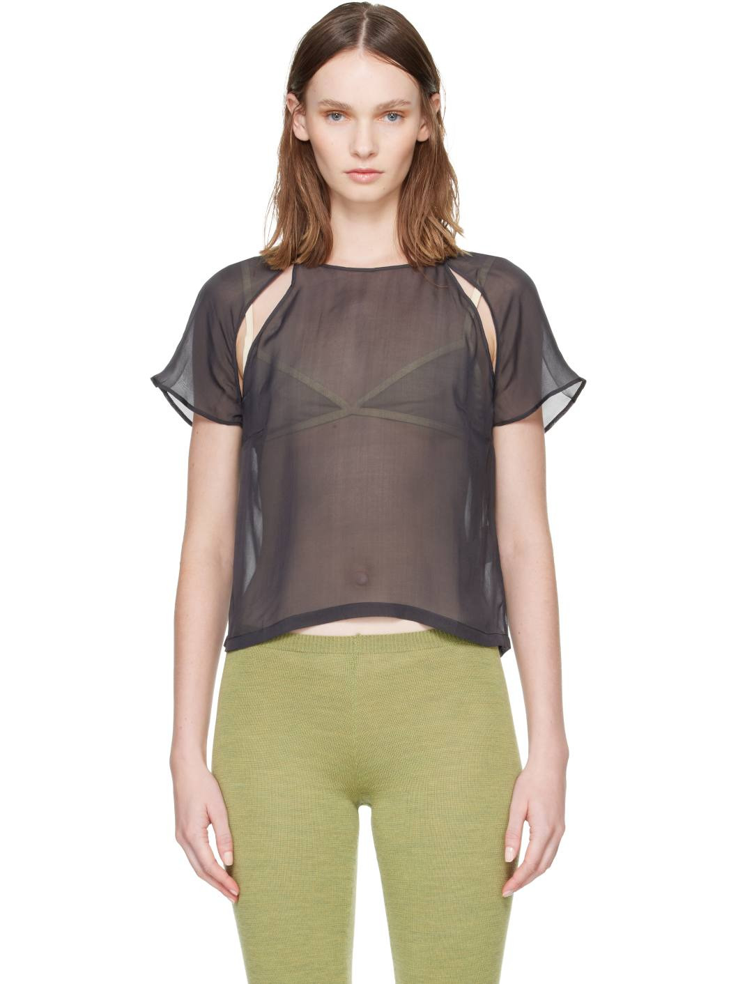 gray lira blouse