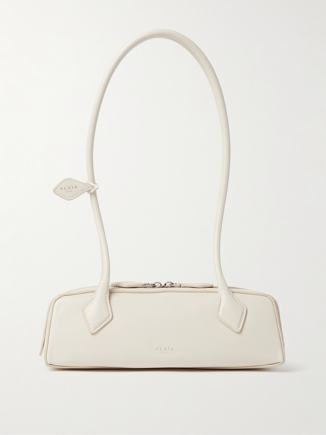 le teckel small leather shoulder bag