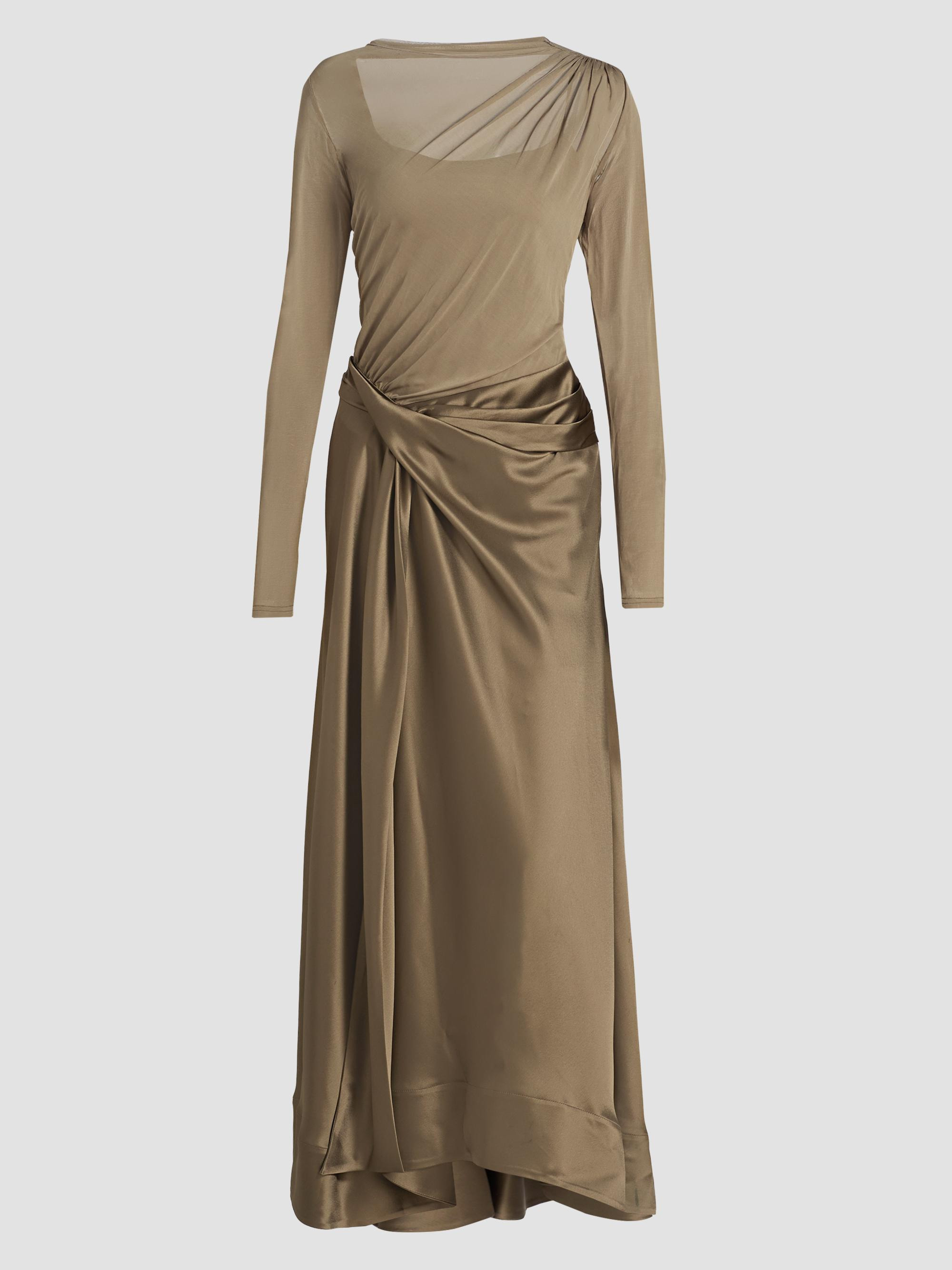 women's forever young shiren maxi dress - pecan