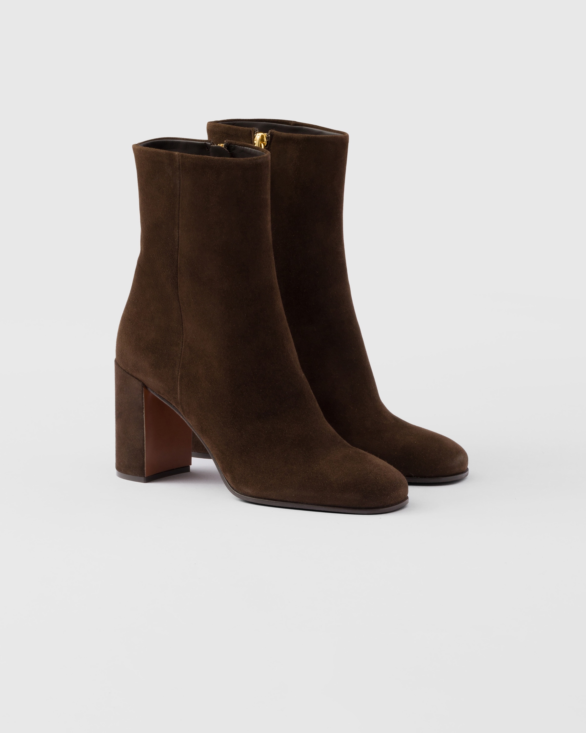 suede booties