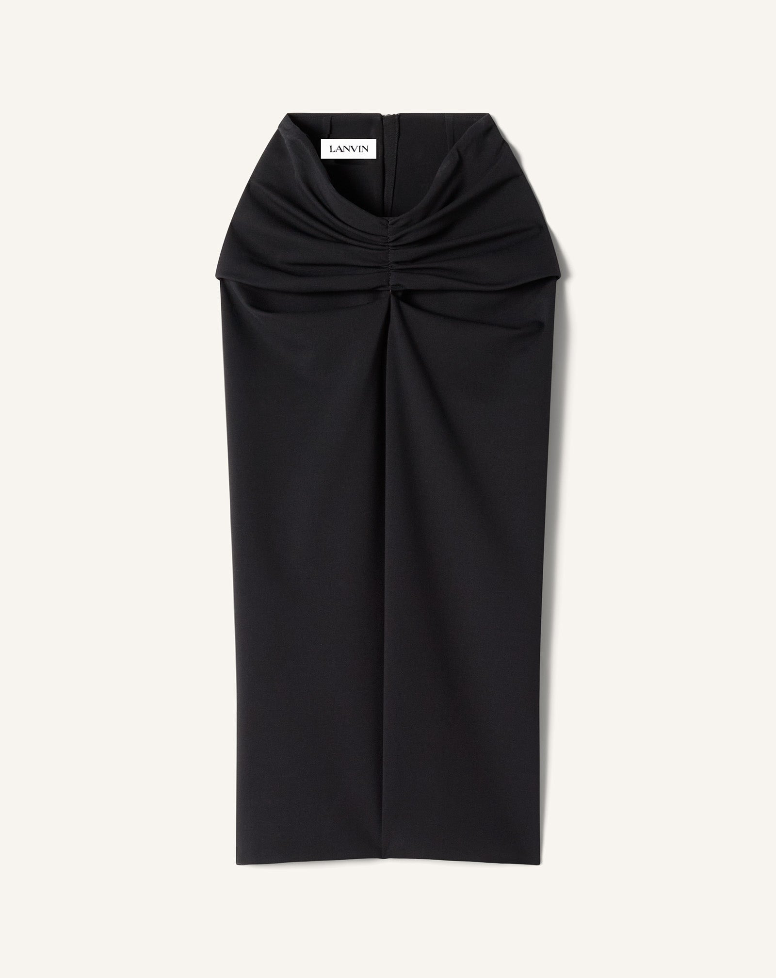midi skirt in jersey