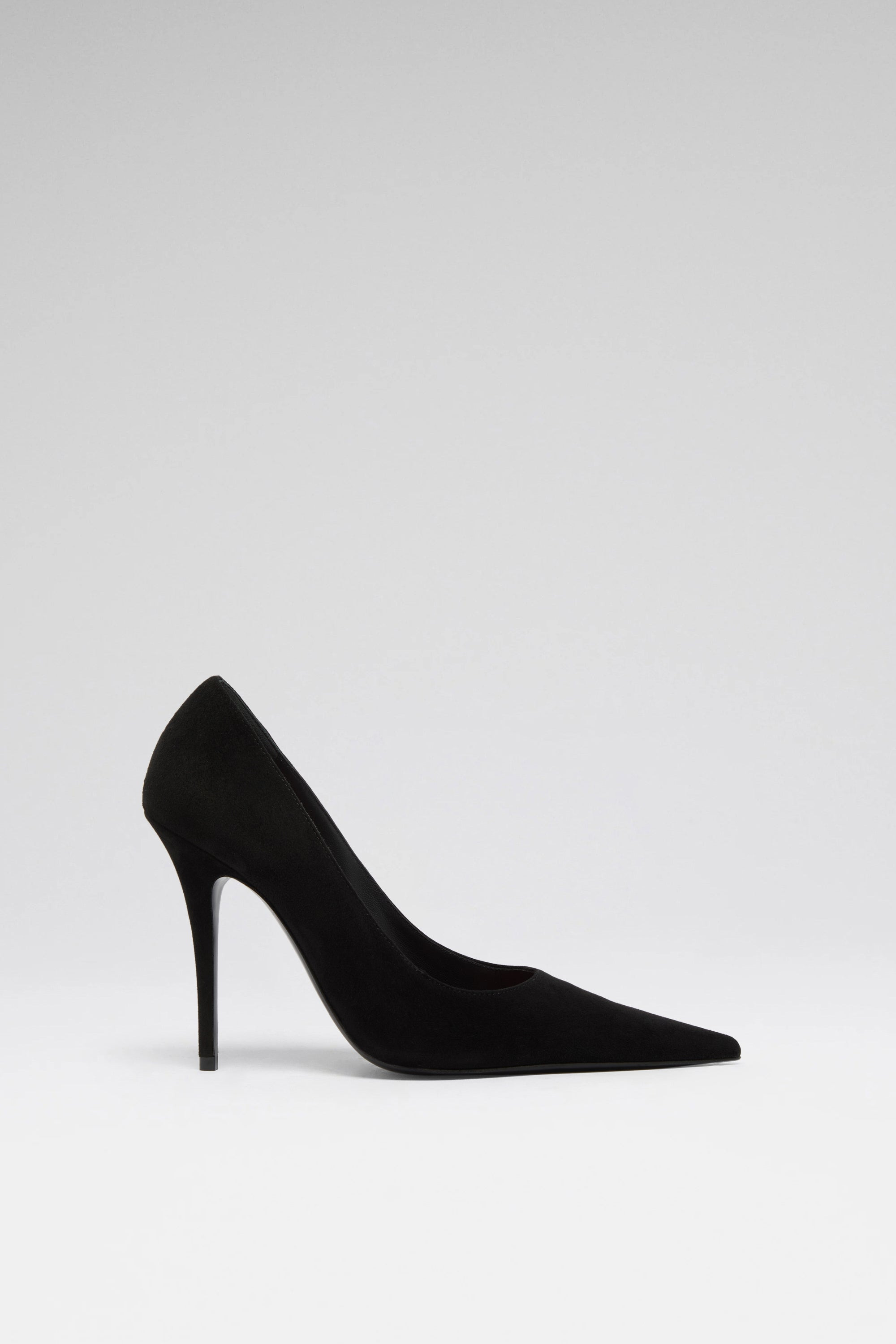 barbara pump 105 black suede