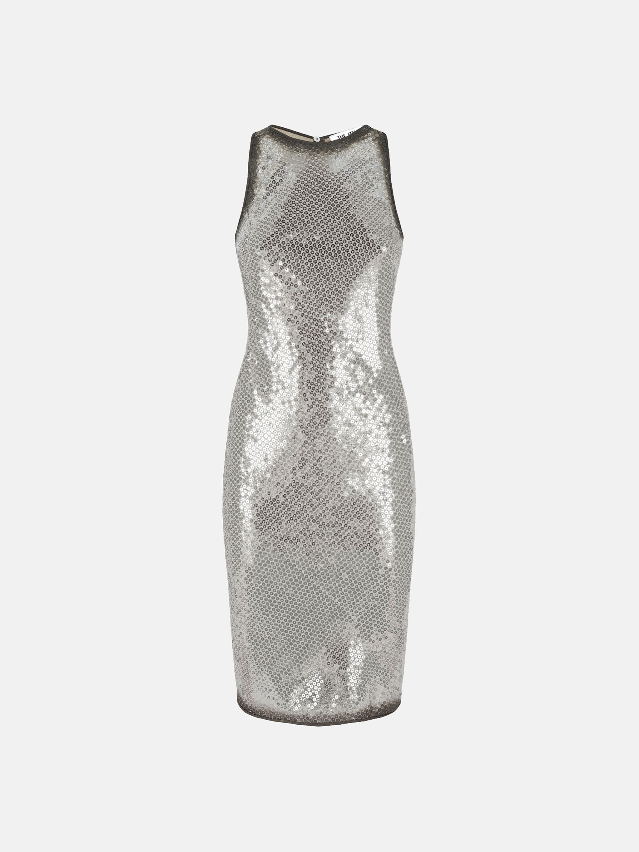 silver mini dress