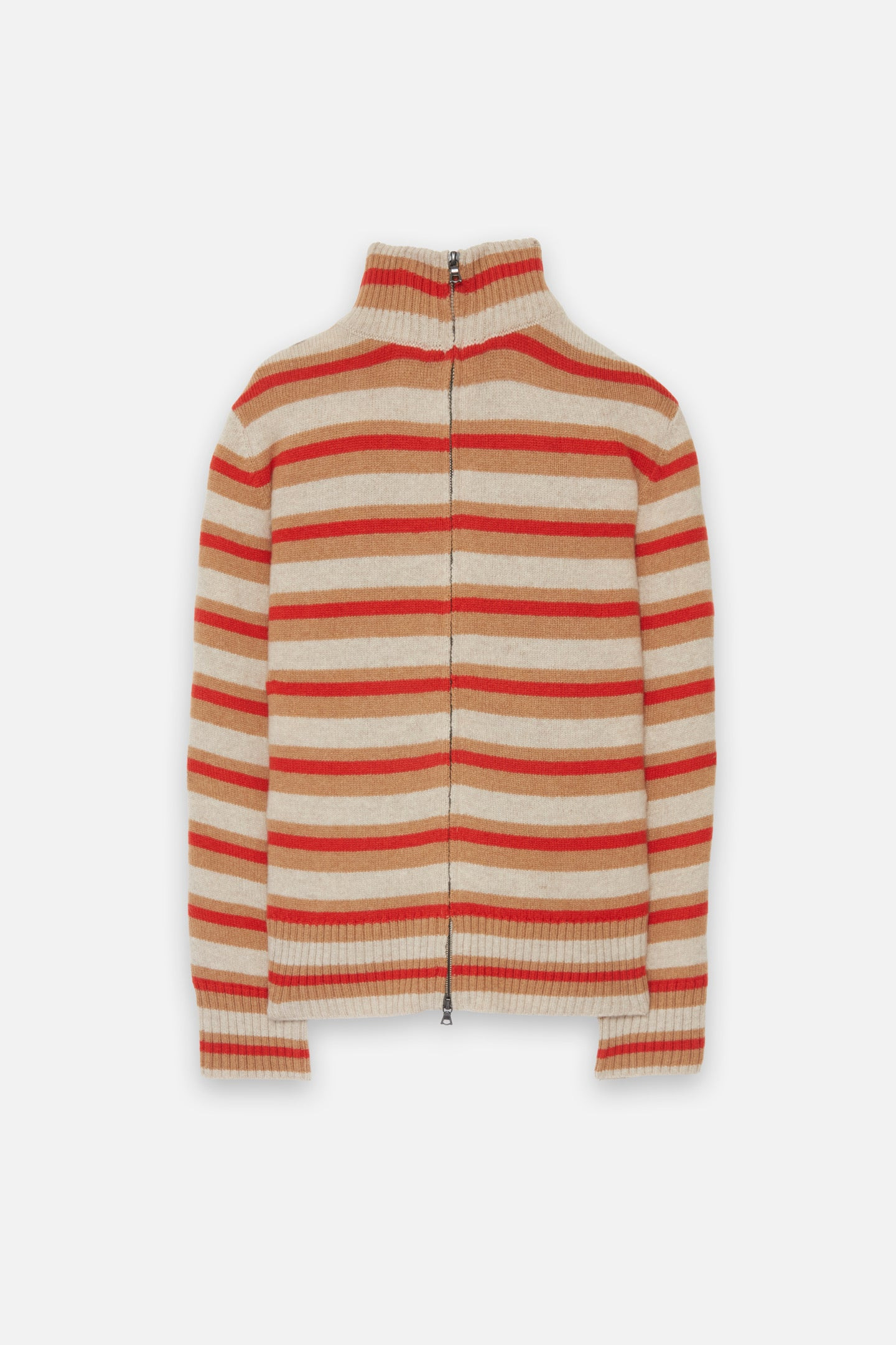 hallie stripe zip jacket