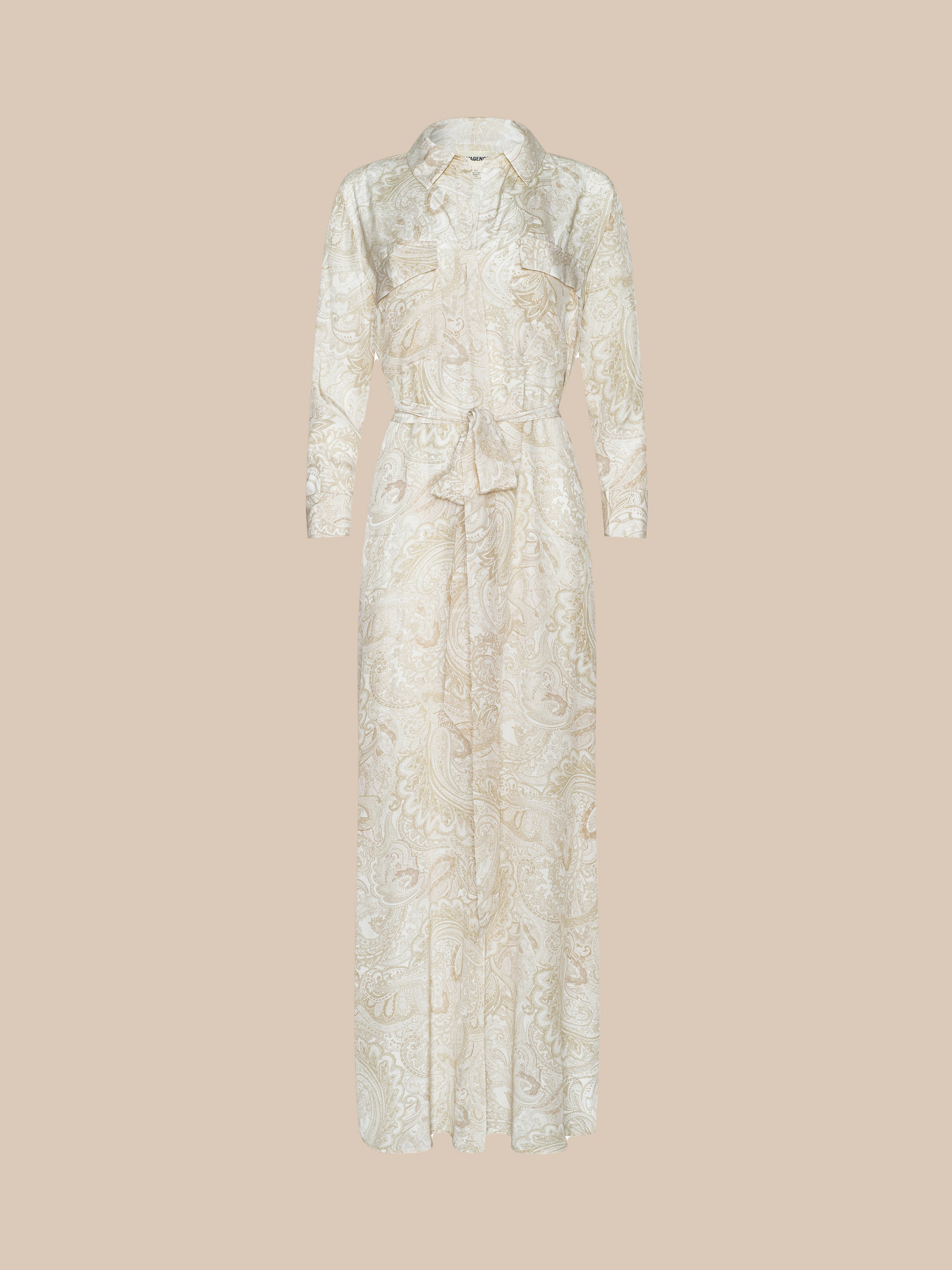 cameron silk shirt dress