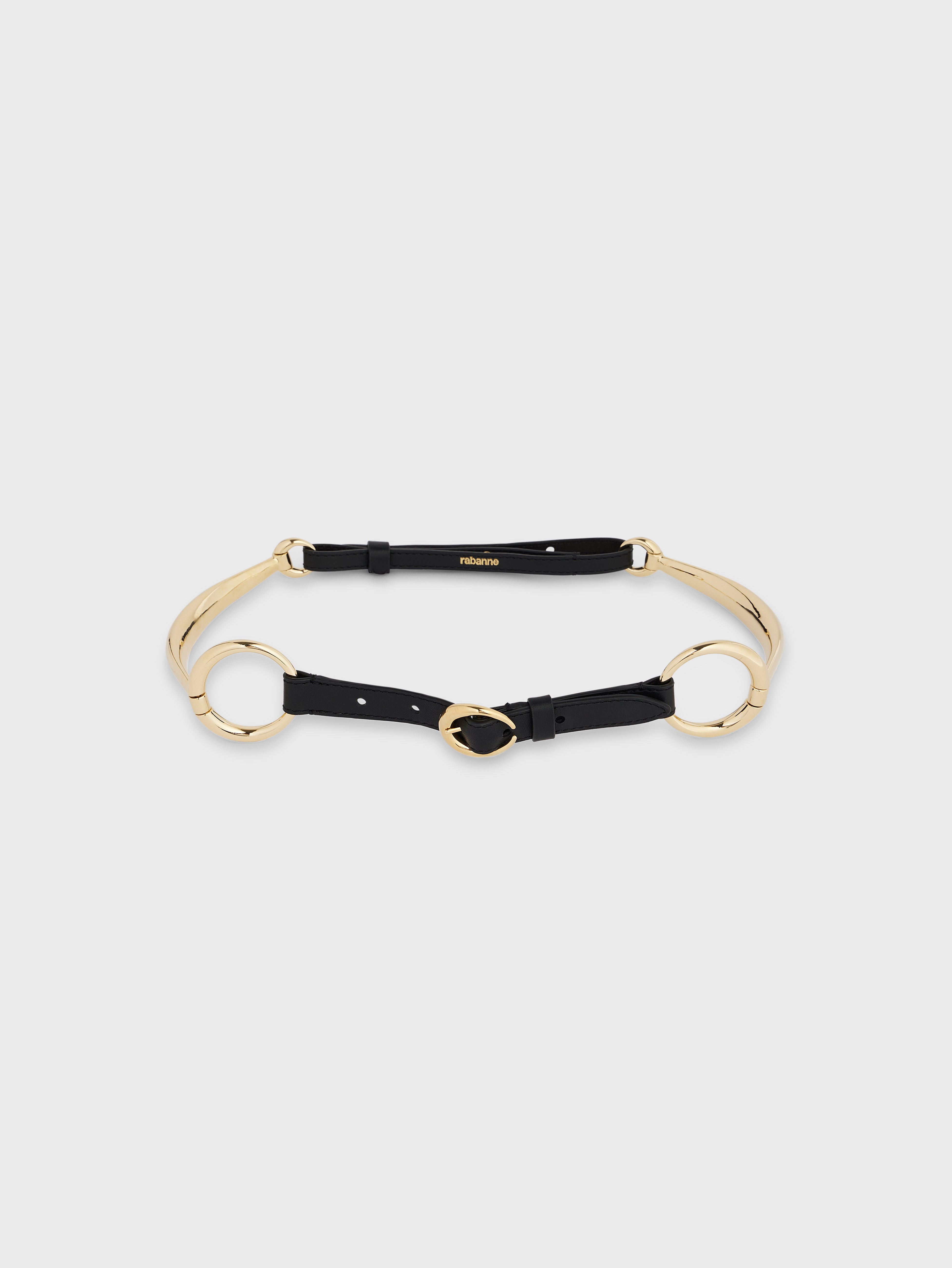 ring leather belt
