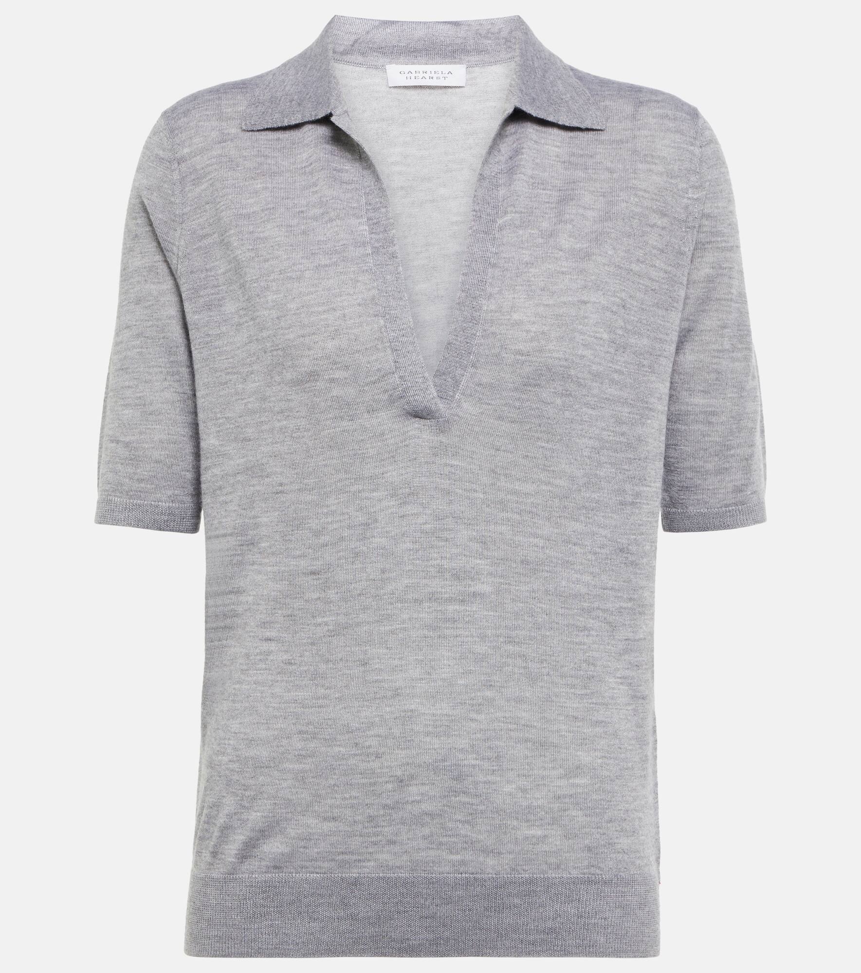 frank cashmere and silk t-shirt