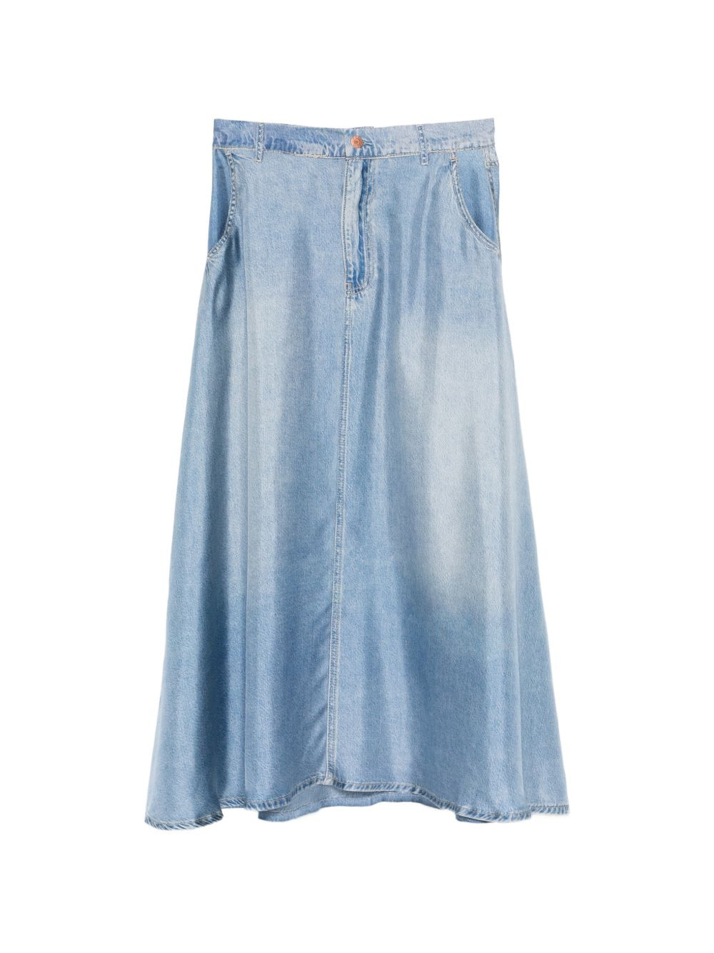 aloe clear blue pocket skirt